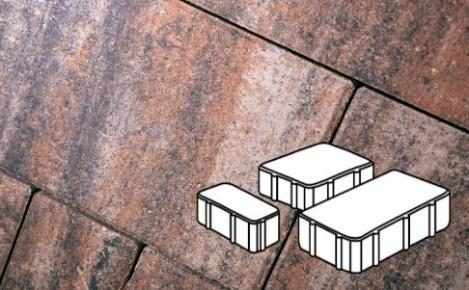Пример укладки тротуарной плитки, вариант 6